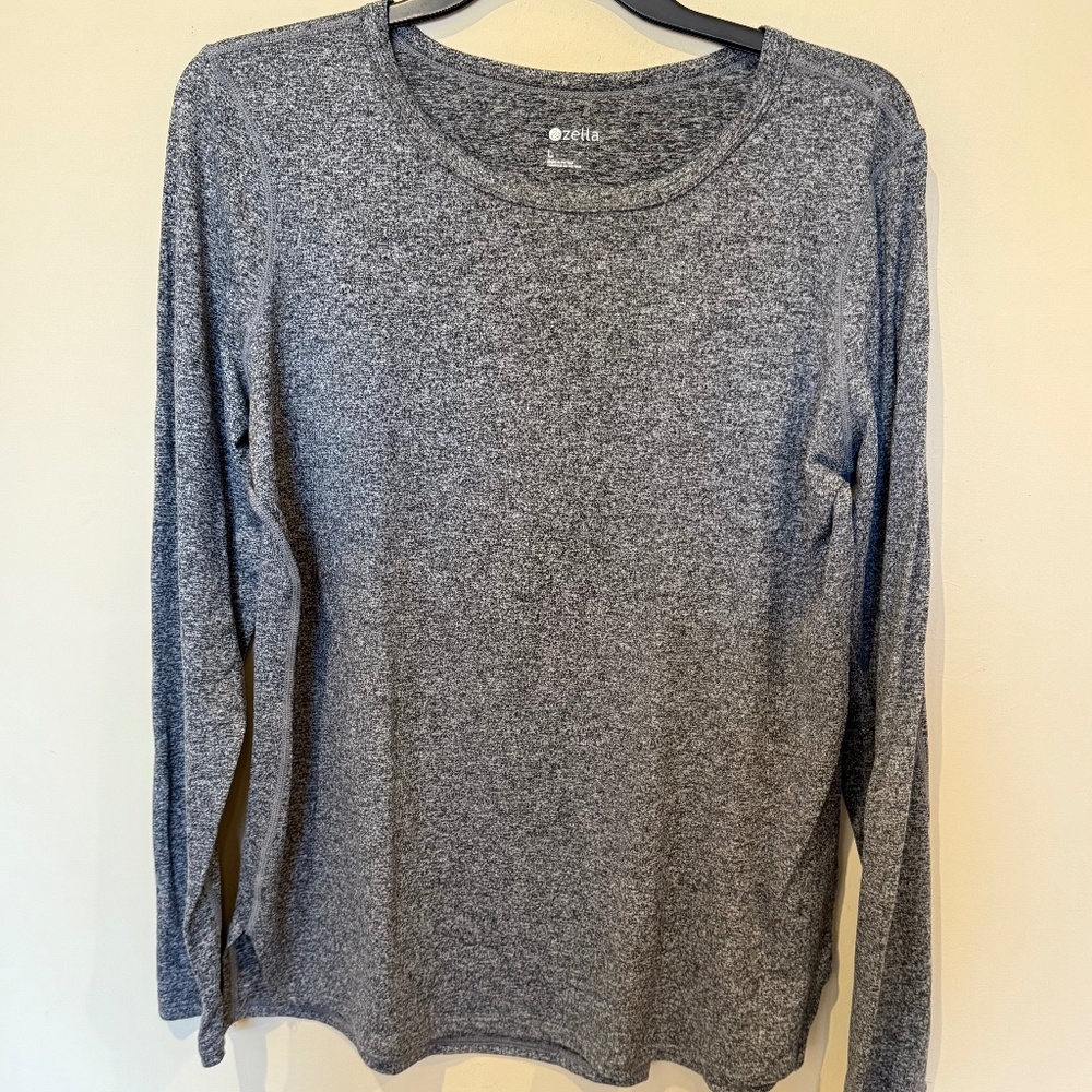 Zella long sleeve workout top - size L